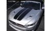 2015-2017 Mustang Dual Hood Stripes with Pinstripes